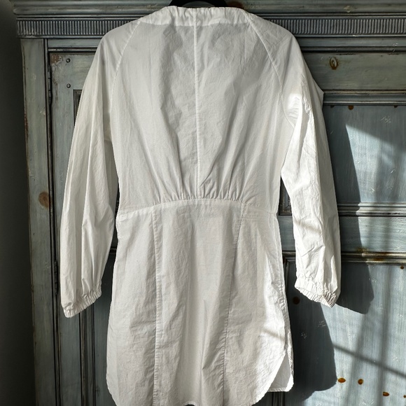 Rachel Comey White Cotton Mini Dress Size 4 - Picture 6 of 9